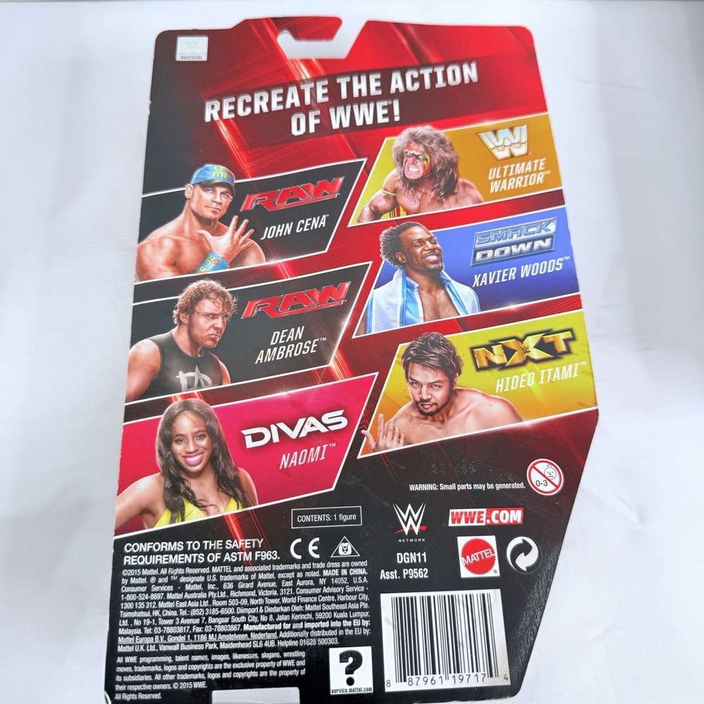 WWE Naomi Series 56 Womens Wrestling Figure Diva Trinity Fatu - Picture 3 of 4